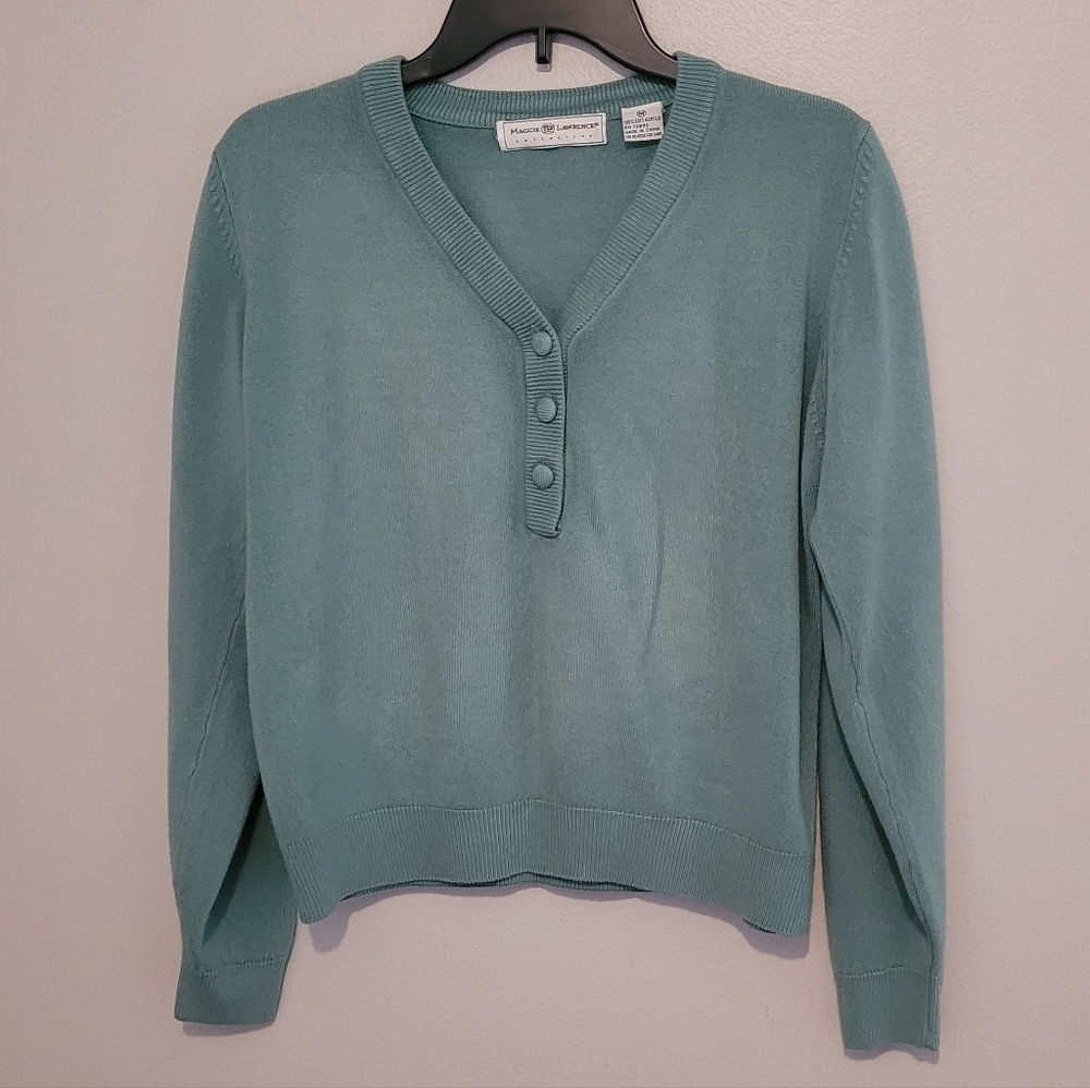 Vintage Maggie Lawerence Crop Sweater